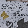 Widdle Gifts Fairy Garden 18cm Wall Plaque Design With Engraved