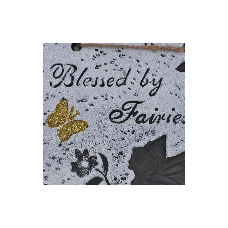 Widdle Gifts Fairy Garden 18cm Wall Plaque Design With Engraved