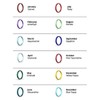 Enso Rings Classic Birthstone Silicone Ring – Unisex Wedding Engagement