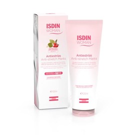 ISDIN Woman Antiestrías Crema para Prevenir y Atenuar las Estrías (embarazadas, deportistas, dietas, adolescentes) - 250 ml