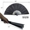Large Foldable Clack Popping Hand Fan for Line Dancing, Outdoor