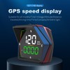 MIOLLYBO Car HUD Headup Display KM/H MPH Digital Speedometer with