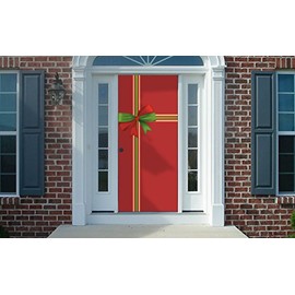 Decorative Door Cover (31"x80") - Made of Premium Durable Fabric so it Will Last Year After Year