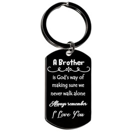 Nfyxcaz Funny Brother Gifts Brother Birthday Gifts From Sister Brother Keyring For Brother Christmas Graduation Gift For Brother Brother Adult Gifts