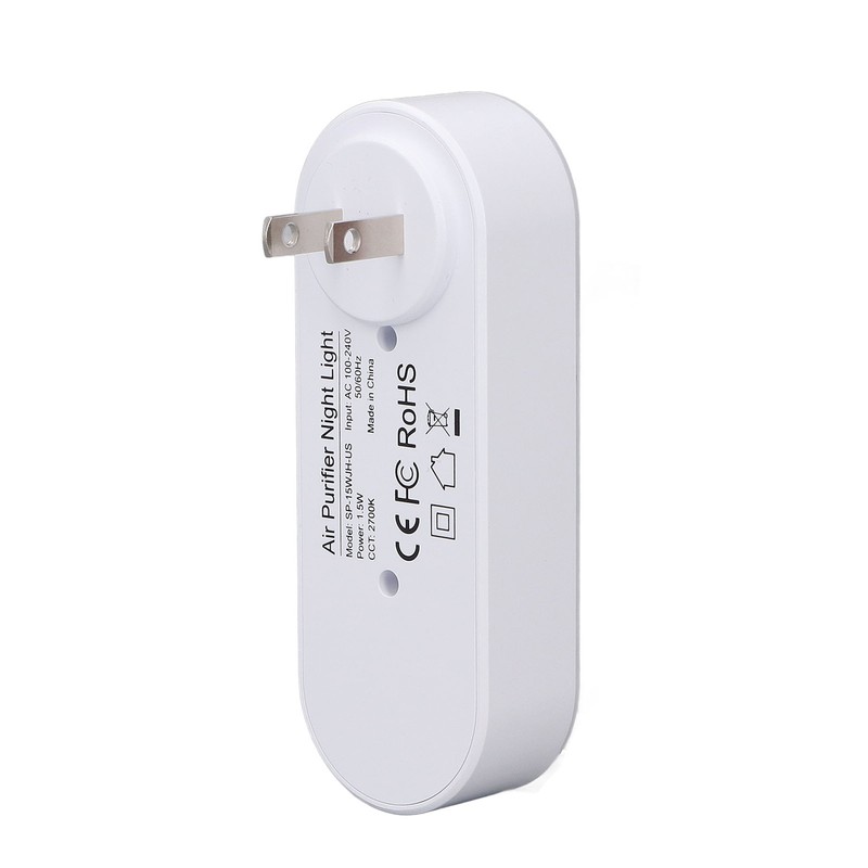 Air Purifier Night Light Small Plug in Negative Ion Generator