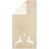 Cawö Home Hand Towels Alpenchic Edition Deer 6228 Natural 33