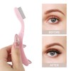 5 Pack Folding Eyelash Comb, Eyelash Separator Tool Eyebrow Comb