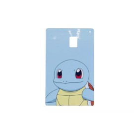 Pokémon Squirtle V2 Credit Card Skin - Premium Gloss Finish - Pokémon Fan Accessory