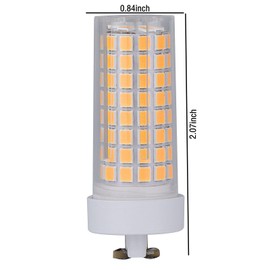 YONGJIA PGJ5 LED Bulb 6W 750 Lumens Replacement 20W Ceramic Metal Halide Lamp(Natural White)