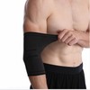 Black Elbow Support Band for Tennis Elbow, Gym, Golf Black/M 2ea