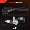 A-Premium Serpentine Drive Belt Kit with Tensioner Compatible with Honda