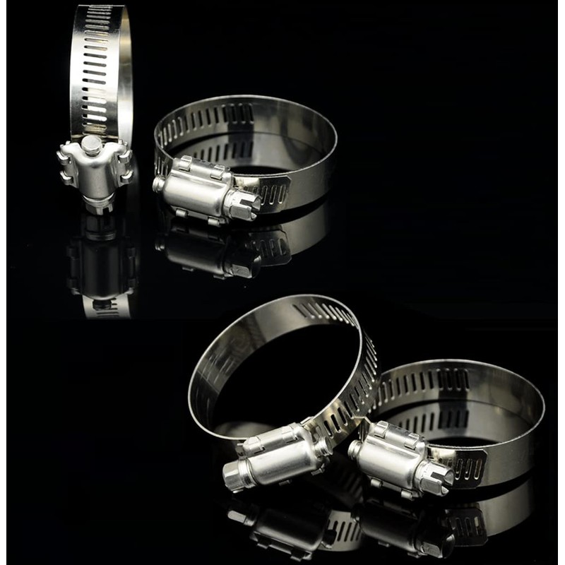 Hose Band, 304 Stainless Steel, Hose Clip, Compatible with Φ1.3