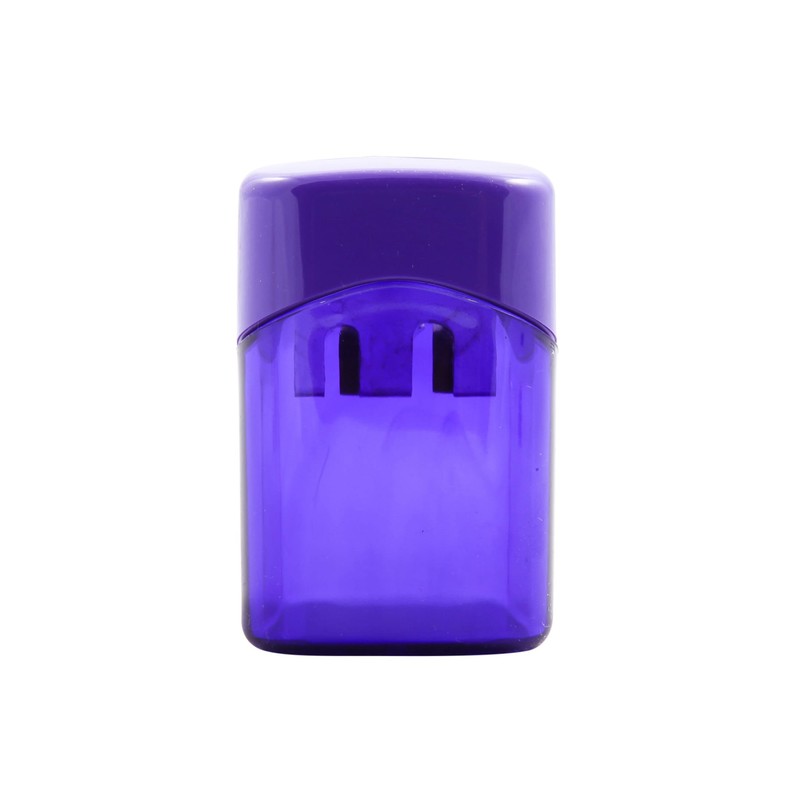 Baumgartens Dual Pencil Sharpener with Receptacle (19060)