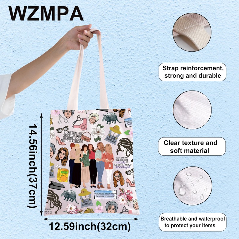 WZMPA Truvy Jones Movie Tote Bag Truvy Jones Fans Gift