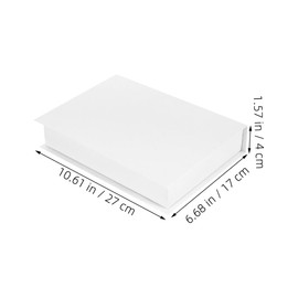 Ipetboom 3pcs Vintage Style Faux Books for Entryway and Living Room Table Decor Blank Decorative Books for Home Aesthetic Lightweight and Stylish Ornament