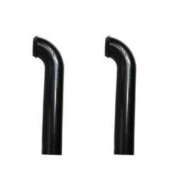 GULUANT 2 Pack Replacement 1-1/2 Inch ABS P-Trap with Nuts & Washers - No Header for Thrifco Plumbing 9402175