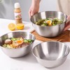 ATRDTO 4 Pack Stainless Steel Mixing Bowl Set, Microwave and