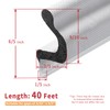 BISOTHAI 40 Feet Long Reach Door Weather Stripping Door Seal