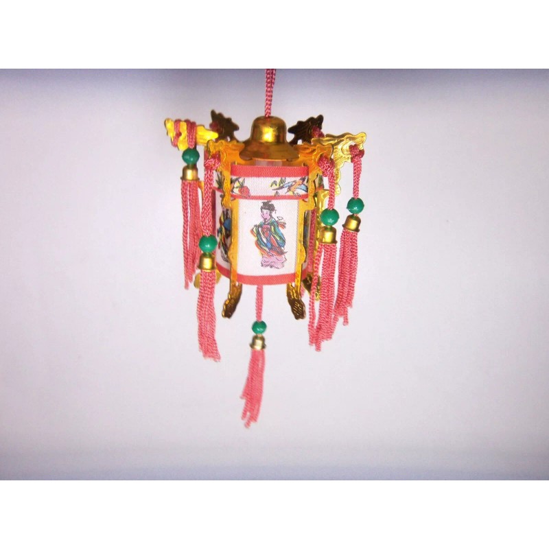 VINTAGE CHINESE PALACE LANTERN SMALL 2"x2" NEW IN BOX MADE