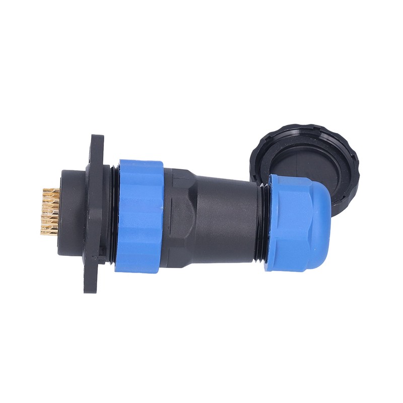 IP68 Waterproof Power Connector Male Female Square 4 Hole Aviation