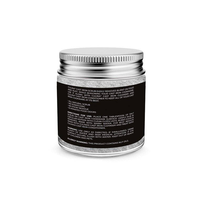 Culina Cast Iron Cleaning & Restoring Scrub | Removes Rust