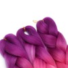SEGO 3PCS/Lot Braiding Hair Extension Crochet Hairpiece Three Tones Synthetic