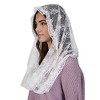 Religious Veil - White Lace Chapel Length Infinity Veil, 20