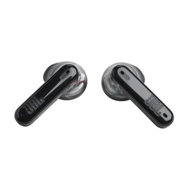 JBL Tune Flex - True Wireless with Active Noise Cancelling in-Ear Earbuds - Ghost Edition Black (Renewed)