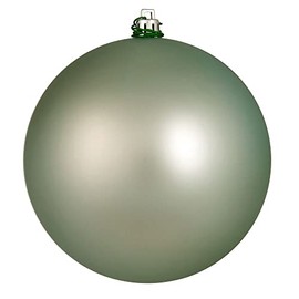 Vickerman 2.75" Frosty Mint Matte Ball Ornament. Includes 12 Ornaments per Pack.
