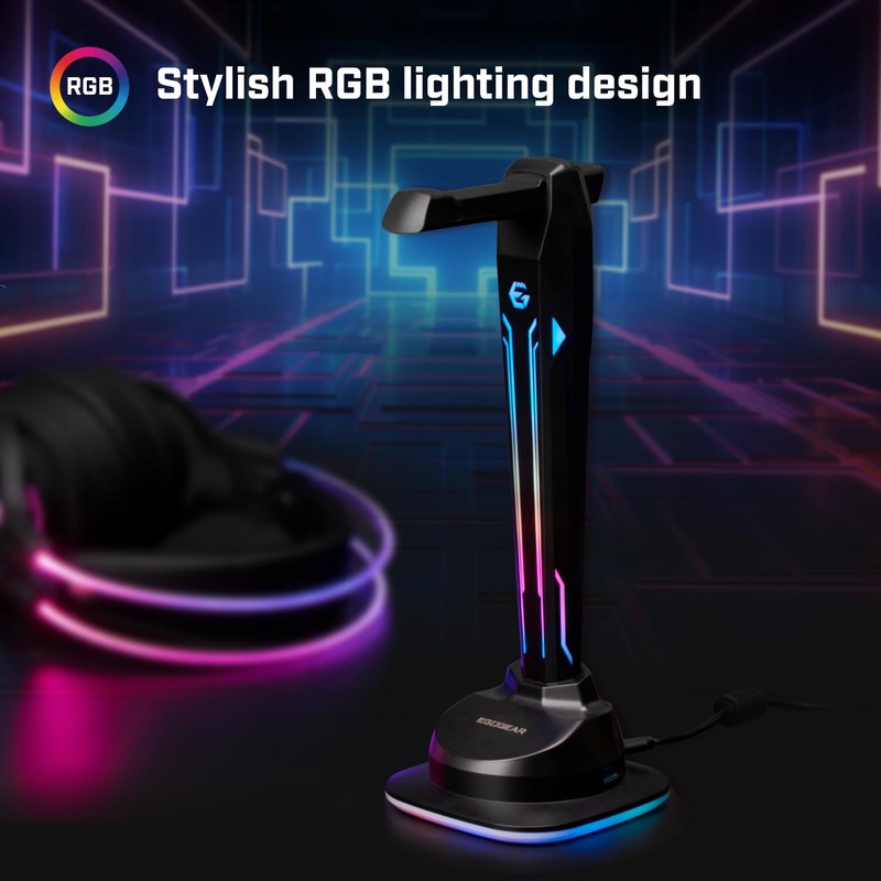 EGOGEAR Supports Universal Skin de Gamme RGB Pour Casques de