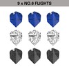 Target Darts Phil Taylor Ink Design No.6 Dart Flights -