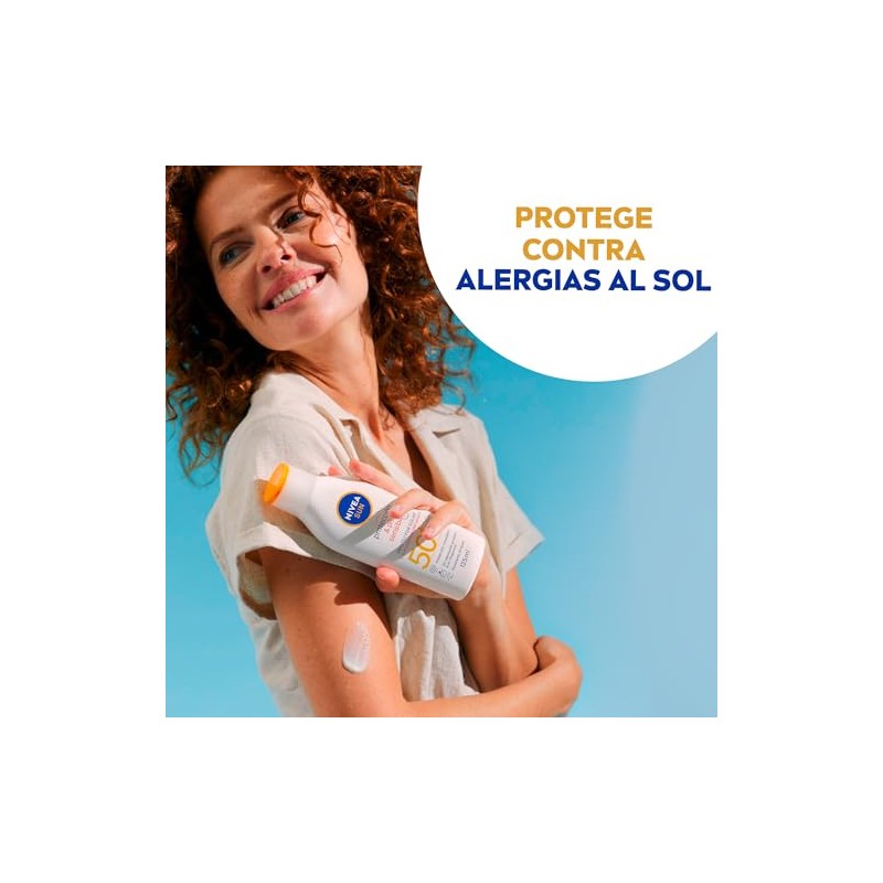 Protector Solar NIVEA SUN FPS 50 Piel Sensible Sunscreen SPF