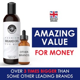 Beard Oil 100ml - Extra Large Bottle - Premium Beard Conditioning Oil For Men