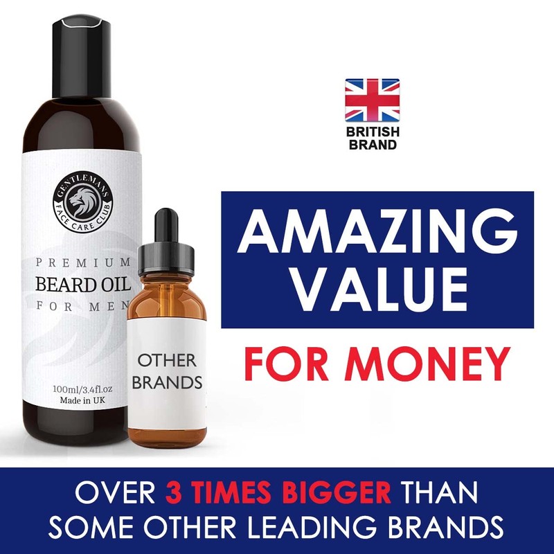 Beard Oil 100ml - Extra Large Bottle - Premium Beard