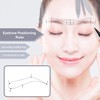 Regla para cejas de acero inoxidable herramienta posicionamiento ajustable microblading