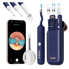 bebird Smart Visual Ear Cleaner, 1 Box Waterproof Ear Wax Removal Tool with 4 Cleaning Modes, Suitable for Adults & Teens, Earwax Removal Products, Ear Wax Removal Kit, Ear Wax Removal Tool