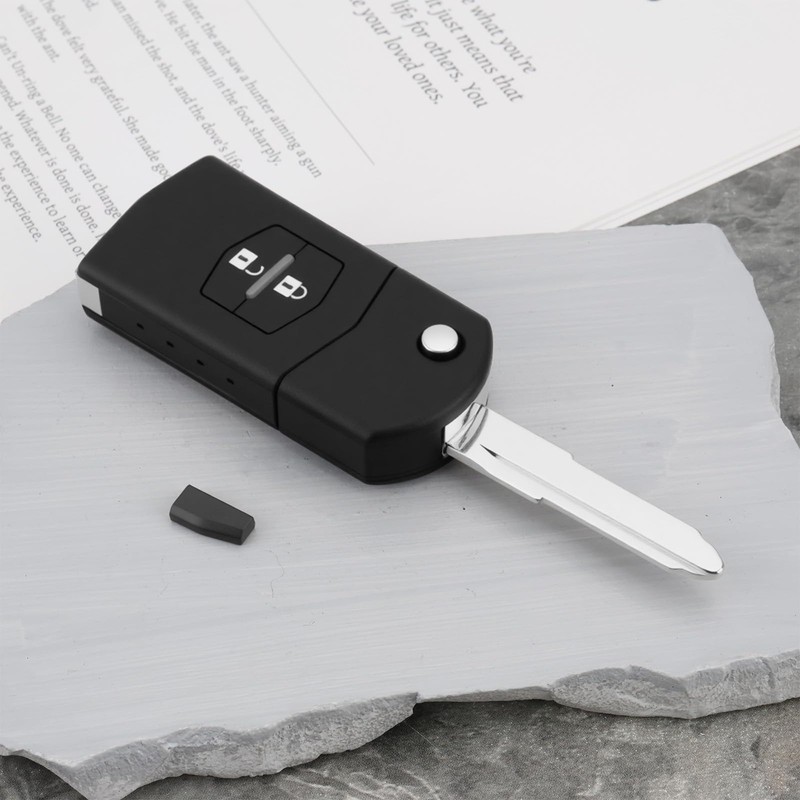 Briny River Car Radio Key Remote Control 4D63 Chip 2