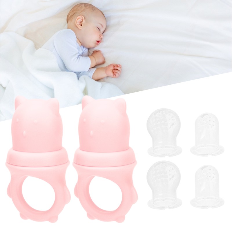 Baby Fruit Food Feeder Pacifiers Food Grade BPA Free Silicone