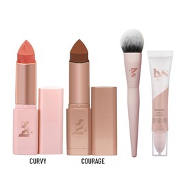 Bronzer / Contour & Blush Stick Makeup Combo:_Courage (Medium/Tan)