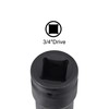 sourcing map 3/4-Inch Drive 19mm 12-Point Deep Impact Socket, CR-MO
