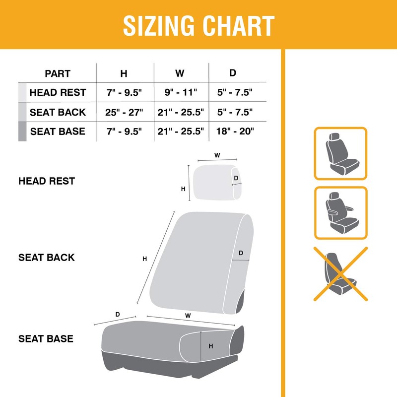 Browning Universal Front and Bench Seat Covers, Water Resistant for