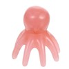 TOVINANNA Octopus Scalp Massage Comb Pink Portable Manual Head Massager
