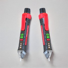 NJTY Non-contact Voltage Tester, 12-1000V Electric Pen, Batteries Required Circuit Breaker Finder, Professional Measuring Tool for Electricians, Voltage Testing Tool