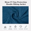 Woitury Mens UPF 50+ UV Sun Protection Clothing Jacket Hoodie