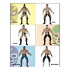 Didier Market Pack 5 Muñecos Luchadores Coleccionables Lucha Libre