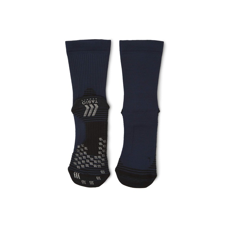 Tabio Foosal Soccer Sole Pad Crew Made in Japan, Black