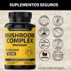 Mushroom Complex Hongos Adaptógenos Melena Leon Nootrópico Natural Vitaminas Mujer