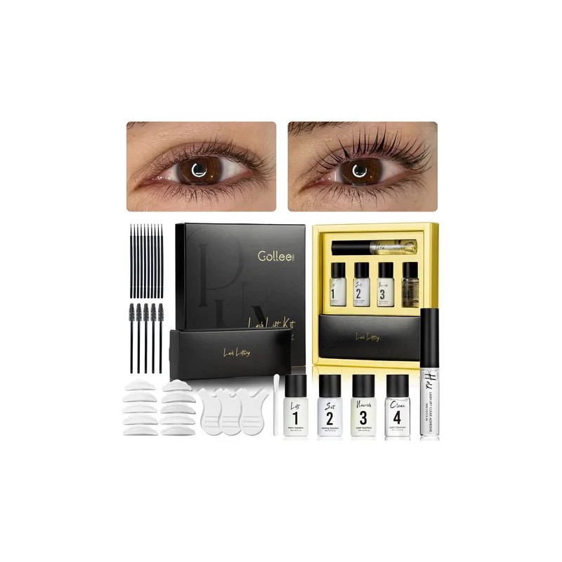 Kit 33 Lash Lifting Gollee Rizado De Pestañas