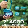 ‎Seesii Seesii 2-IN-1 Electric Pole Pruning Shears Cordless 15Ft Reach