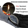 Welding Gloves Stitching Heat/Fire Resistant Mitts for BBQ Oven Grill